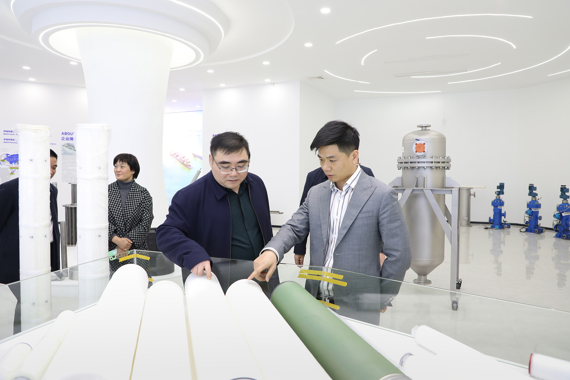 Yixing Municipal Finance Bureau Visits INOCO